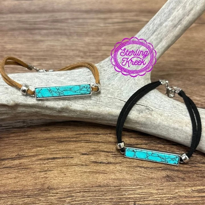 Sapphire Slab Bracelet*