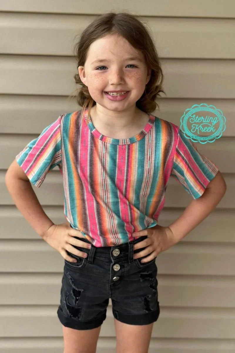 Mini Summer Serape Top*