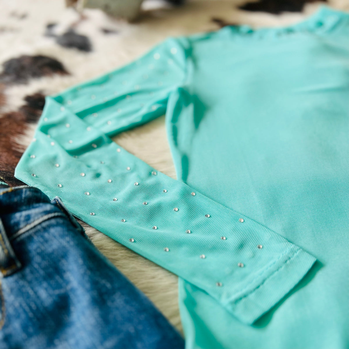 Turquoise Trouble Top