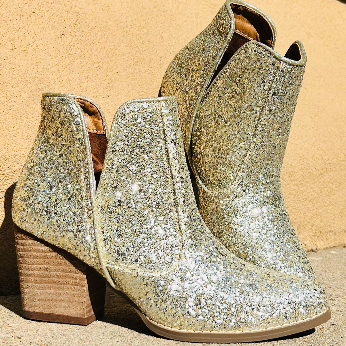 Fiera Gold Booties*