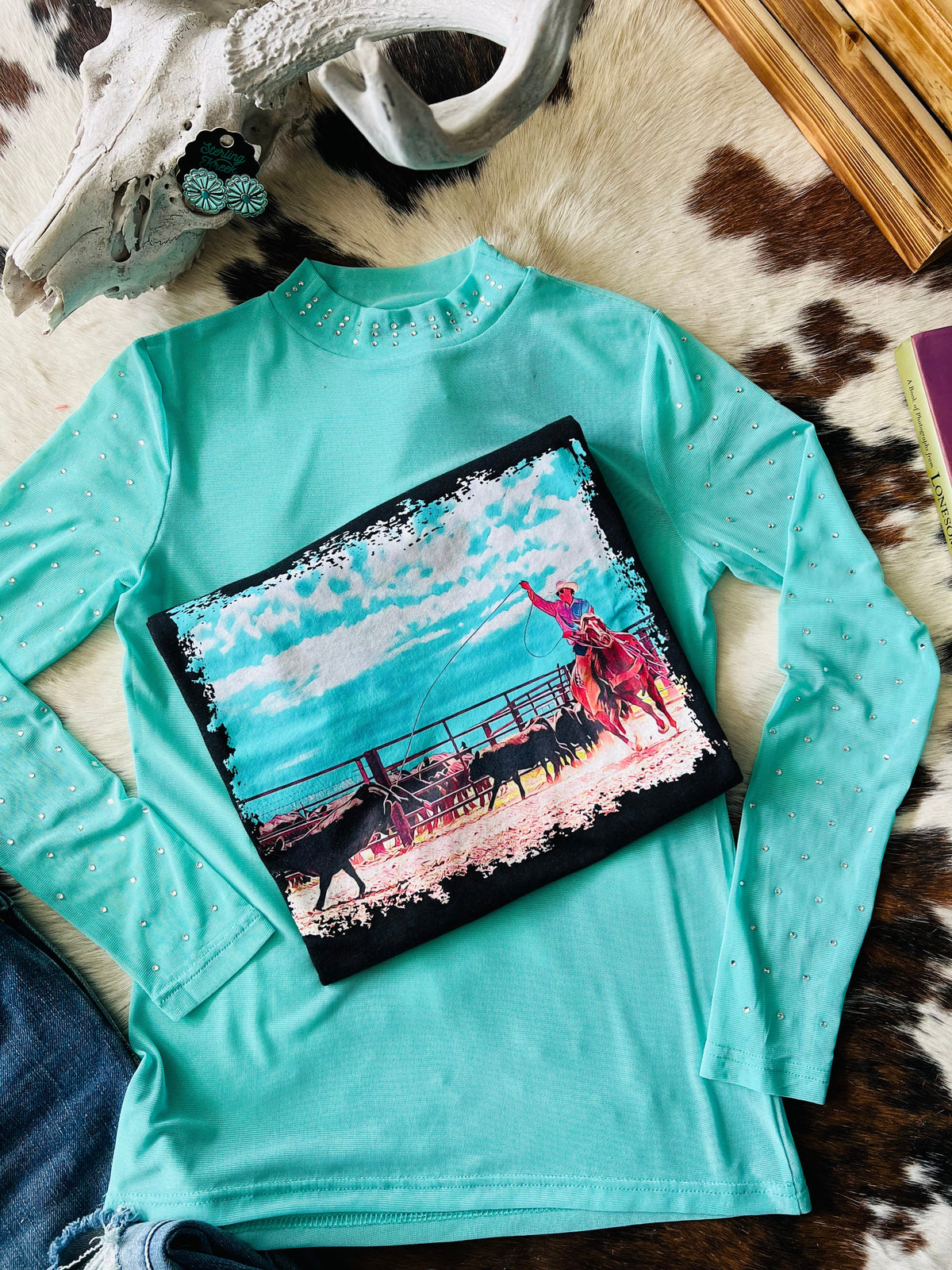 Turquoise Trouble Top