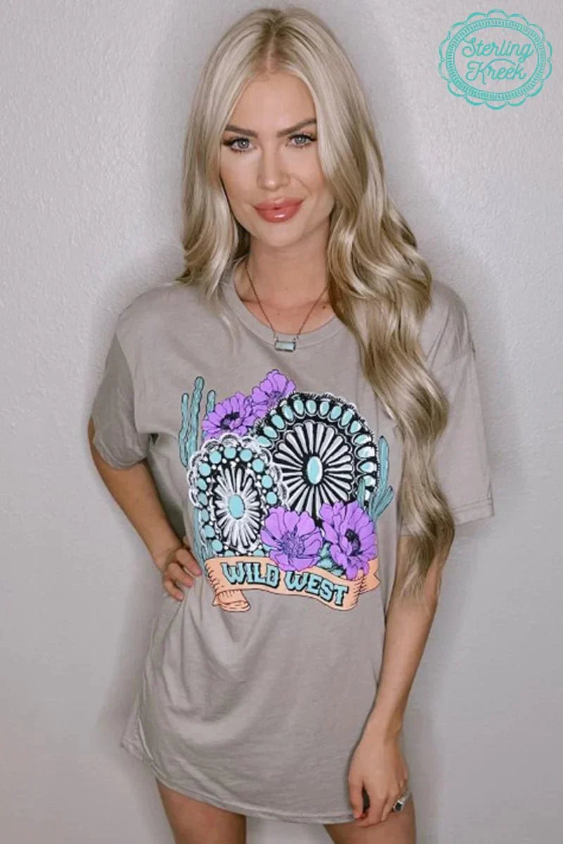 Wild West T-Shirt Dress