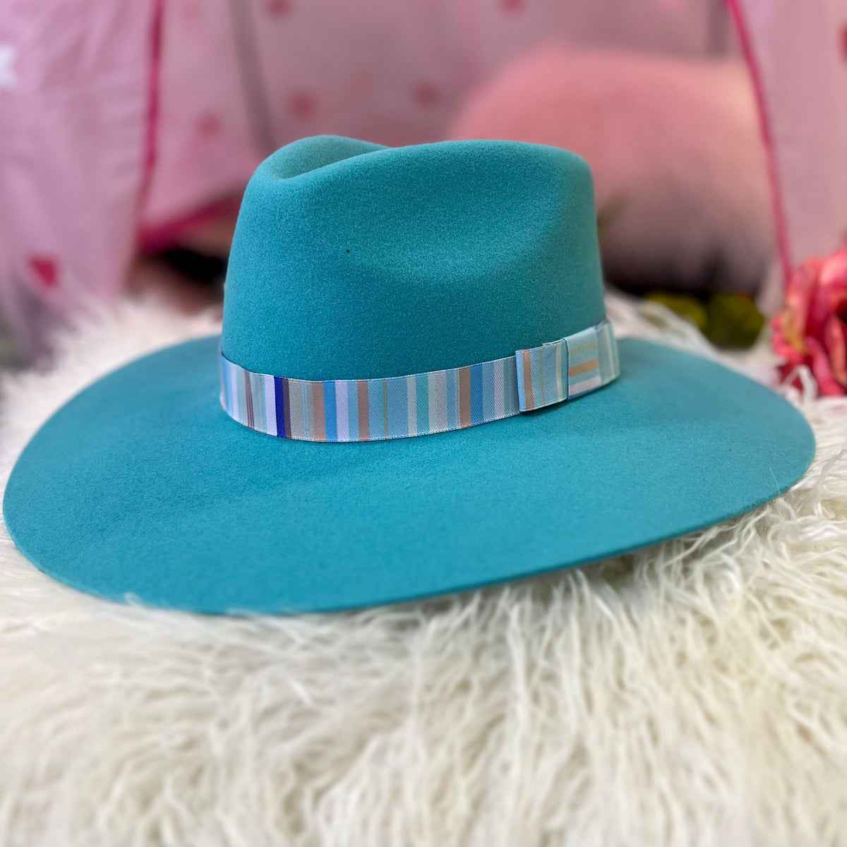 Youth Turquoise Tip Your Hat