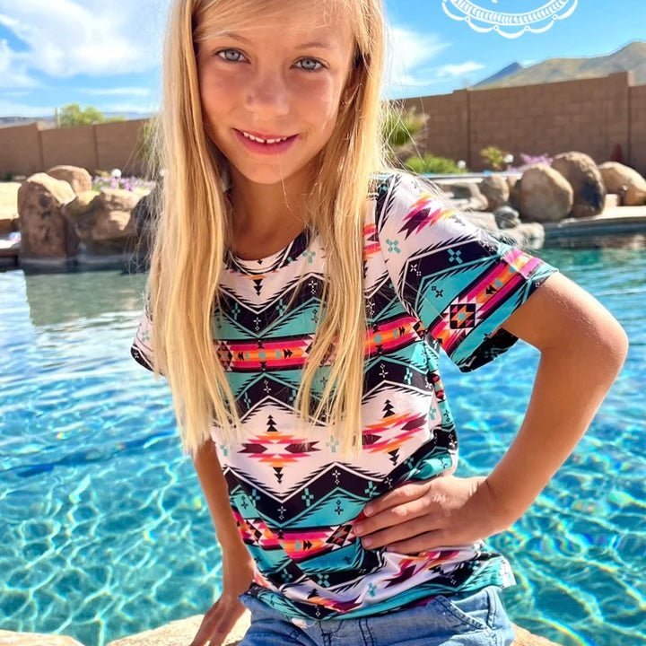 Kid's Southwestern Sky Top*