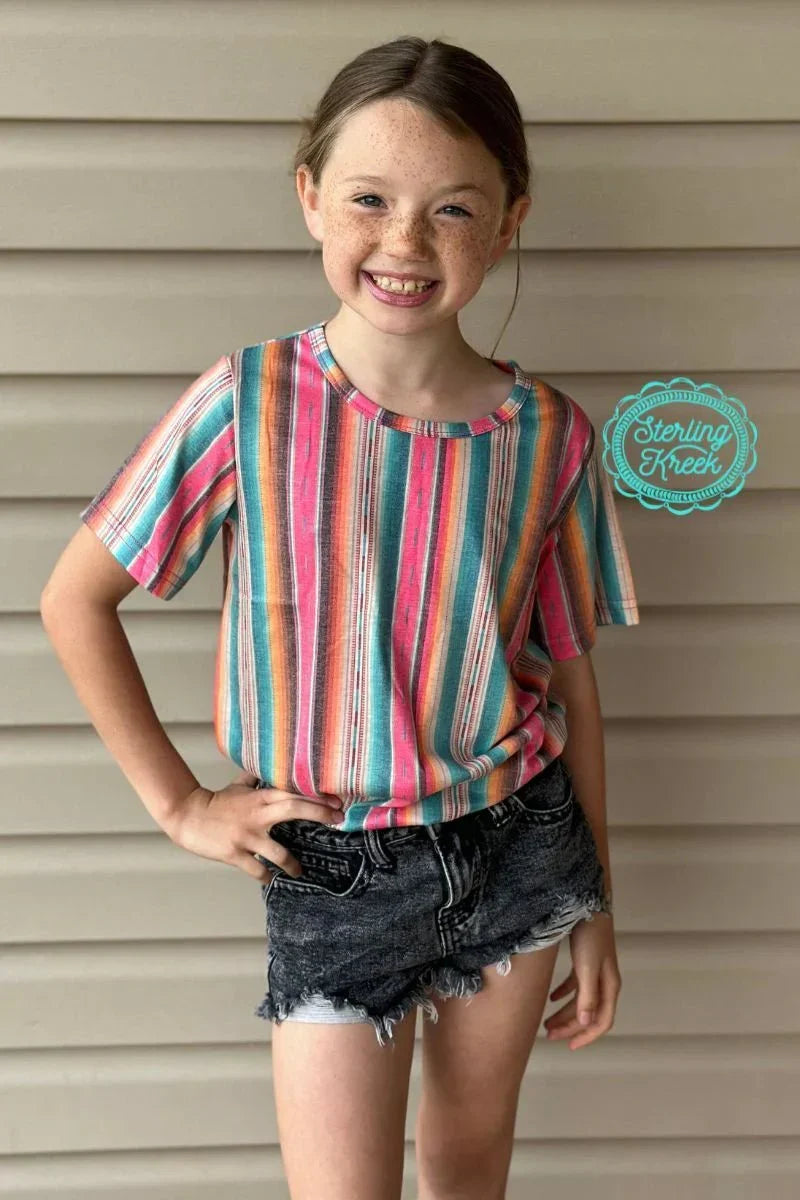 Mini Summer Serape Top*