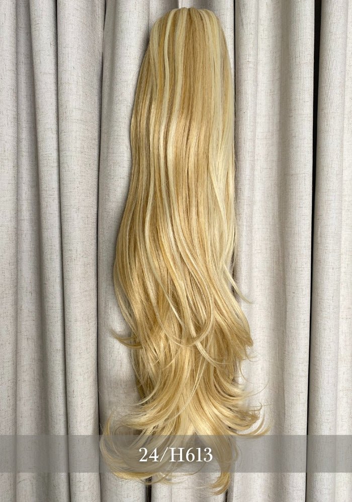 Kate | Synthetic Clip In Ponytail Extension
