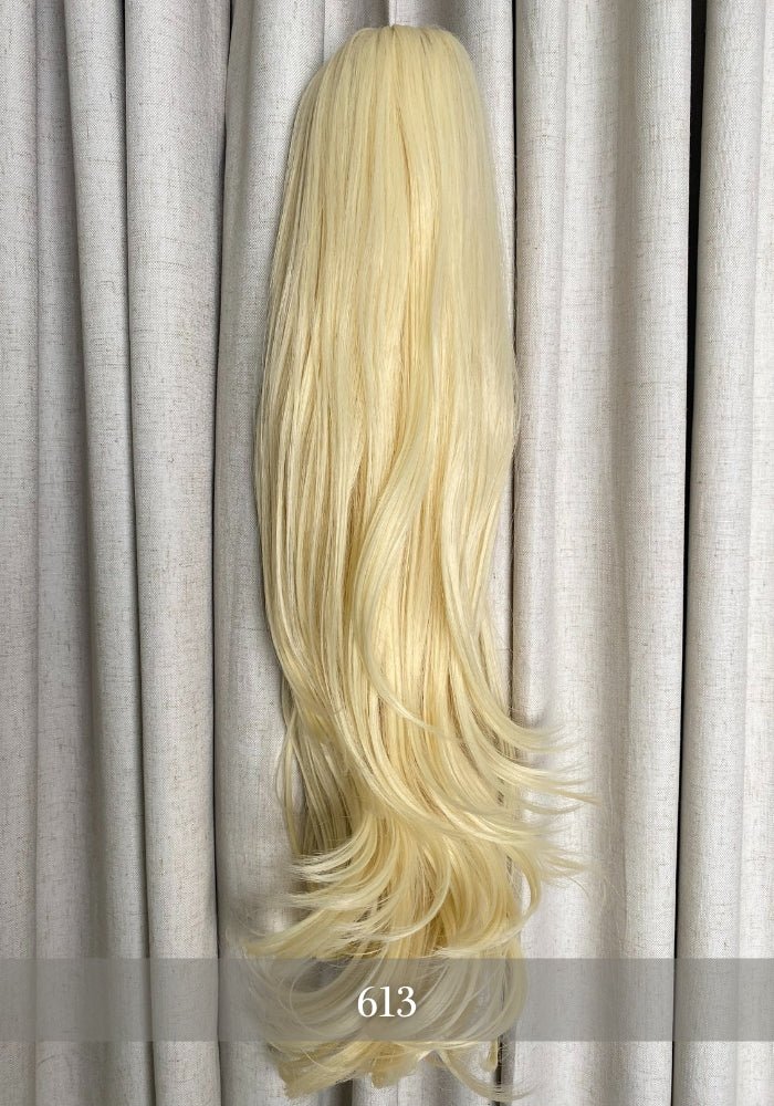 Kate | Synthetic Clip In Ponytail Extension
