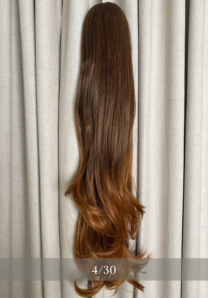 Kate | Synthetic Clip In Ponytail Extension