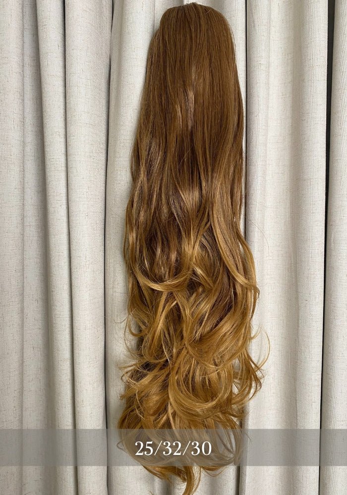 Kate | Synthetic Clip In Ponytail Extension
