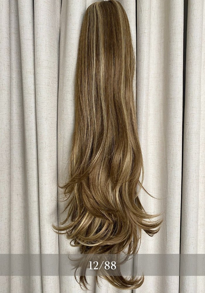 Kate | Synthetic Clip In Ponytail Extension