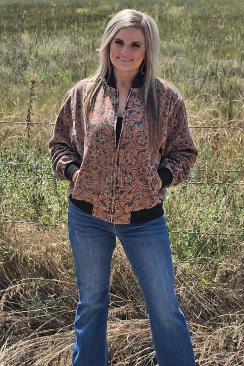 Sterling Kreek Keep It Western Bomber Jacket