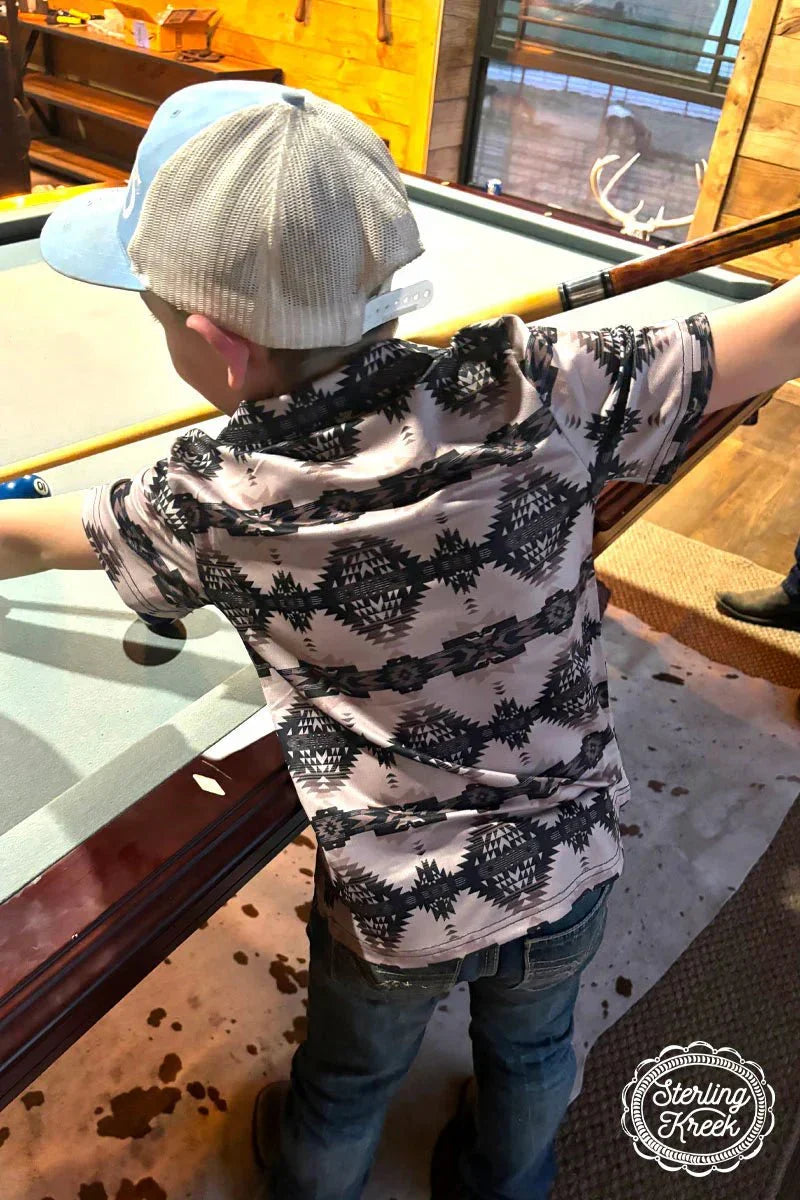 Sterling Kreek Mini Maui Island Polo Shirt