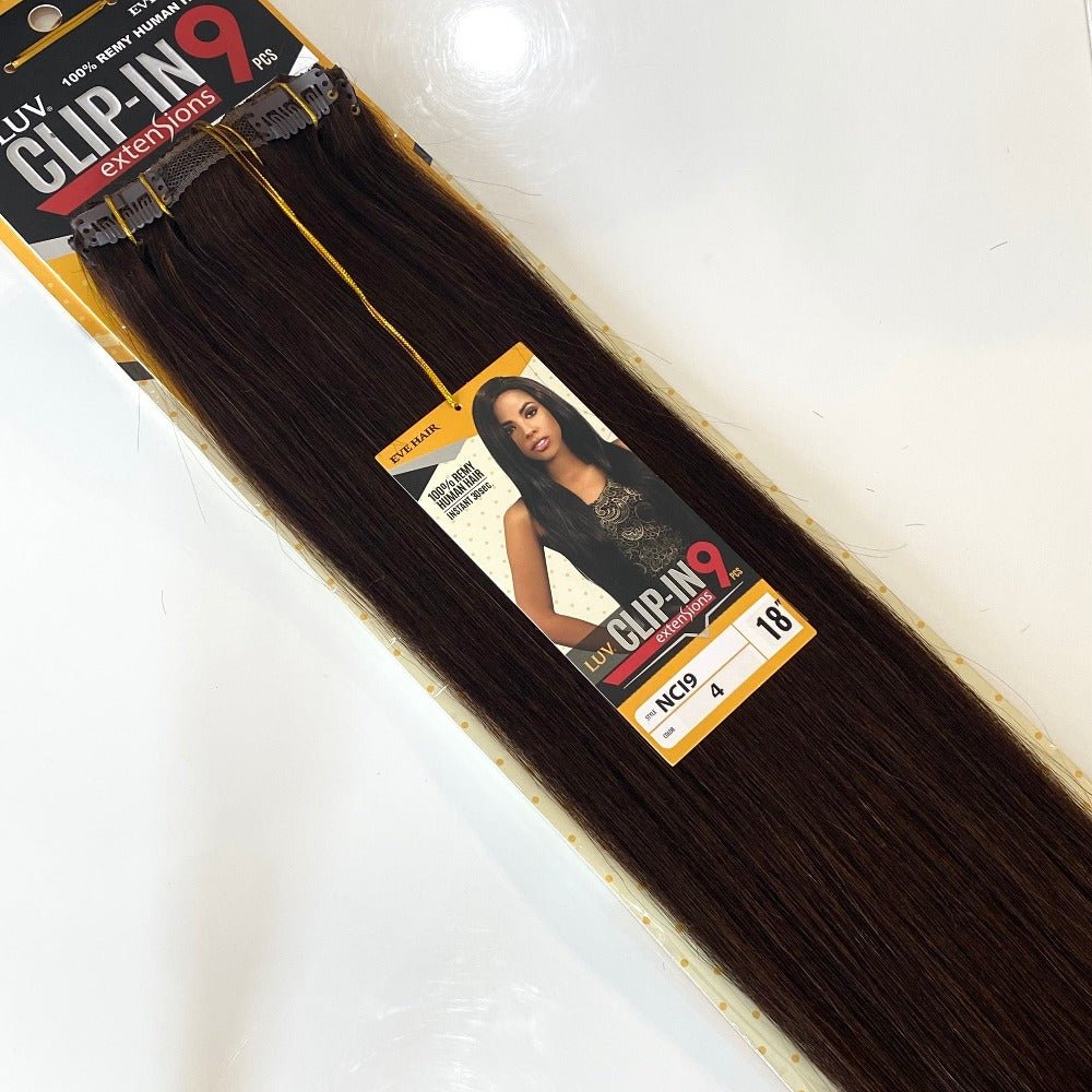 Luv | 9pc Clip-in Human Hair Extensions 18inches