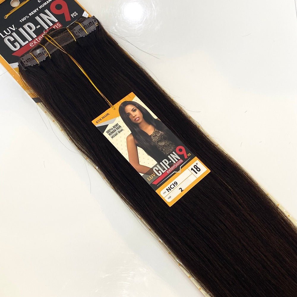 Luv | 9pc Clip-in Human Hair Extensions 22inches