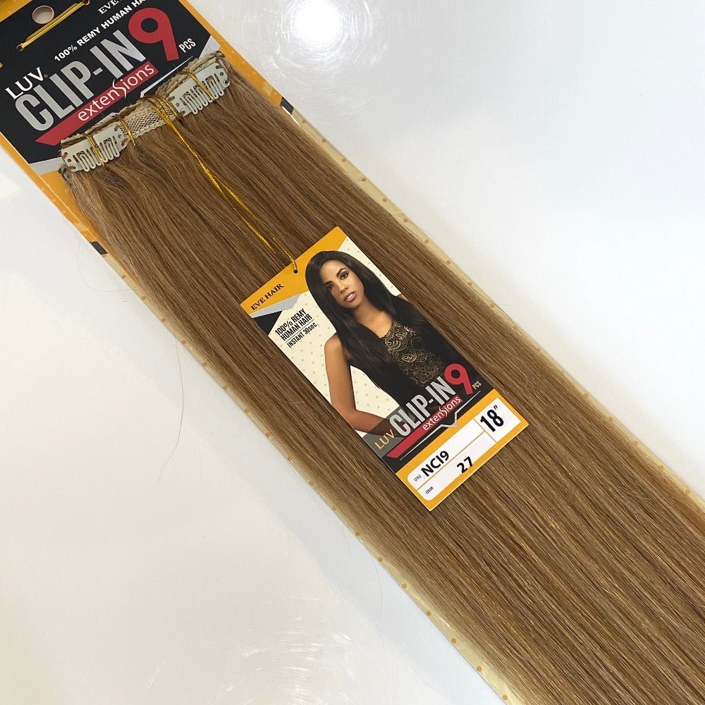 Luv | 9pc Clip-in Human Hair Extensions 22inches