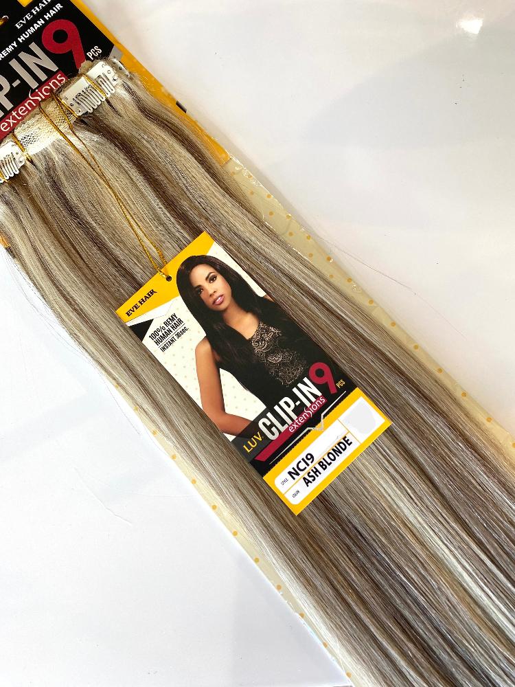 Luv | 9pc Clip-in Human Hair Extensions 22inches