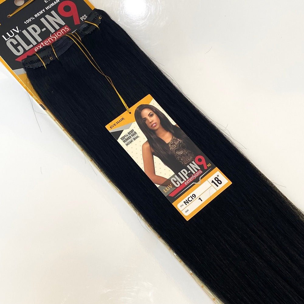 Luv | 9pc Clip-in Human Hair Extensions 22inches