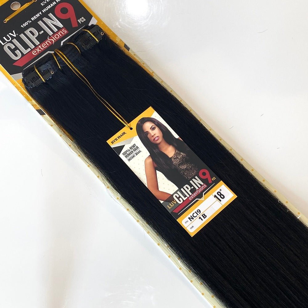 Luv | 9pc Clip-in Human Hair Extensions 22inches
