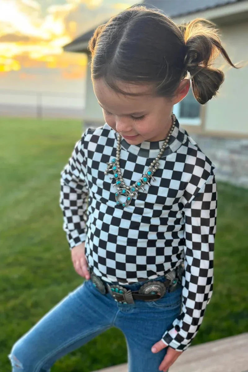 Sterling Kreek KIDS Round The Track Mesh Top
