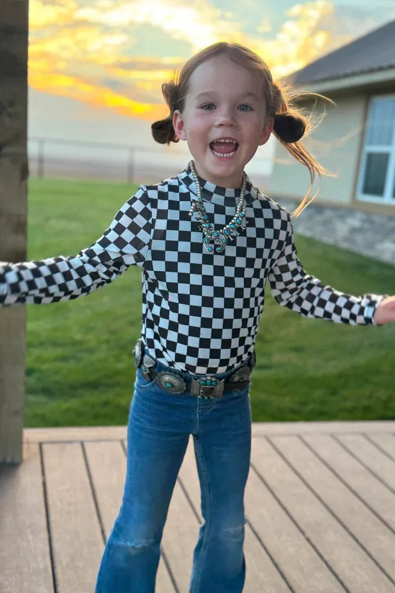 Sterling Kreek KIDS Round The Track Mesh Top