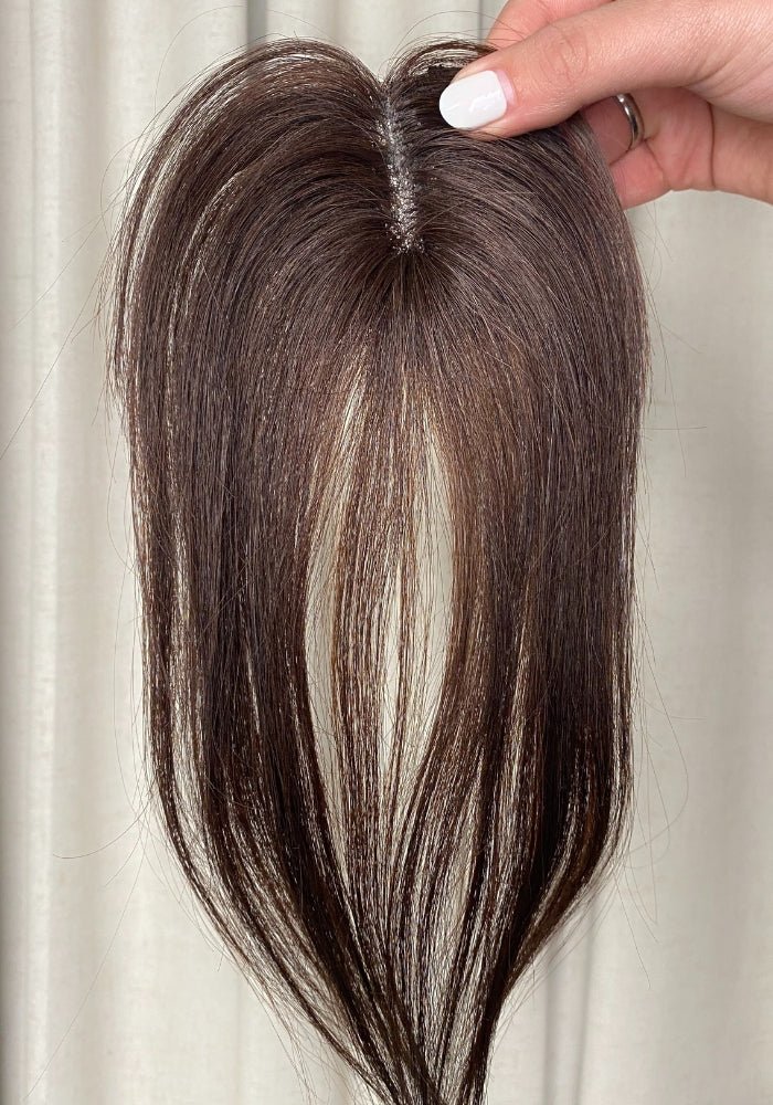 Mini Clip In Top Piece | 100% Human Hair