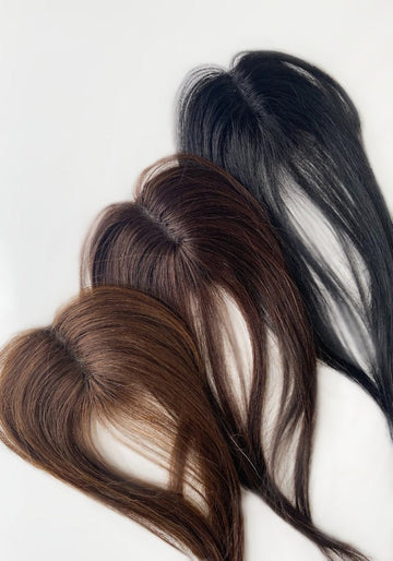 Mini Clip In Top Piece | 100% Human Hair