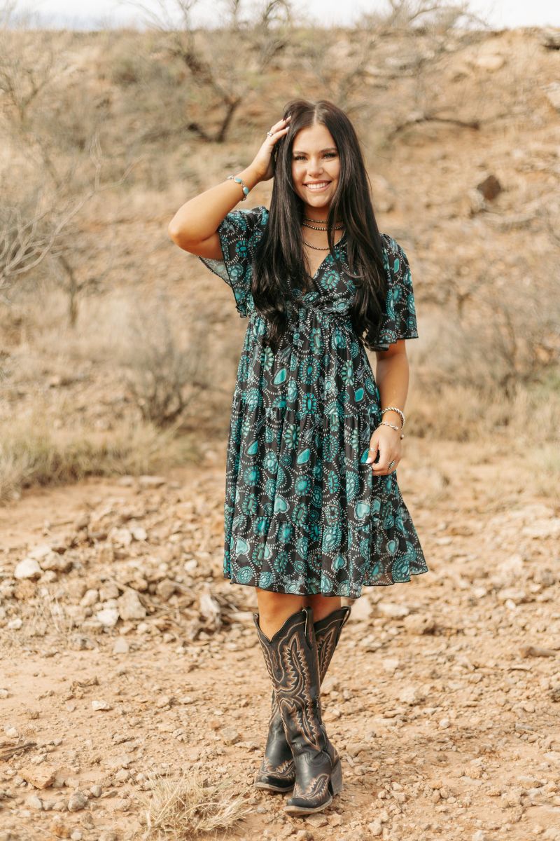 Sterling Kreek Navajo Country Dress