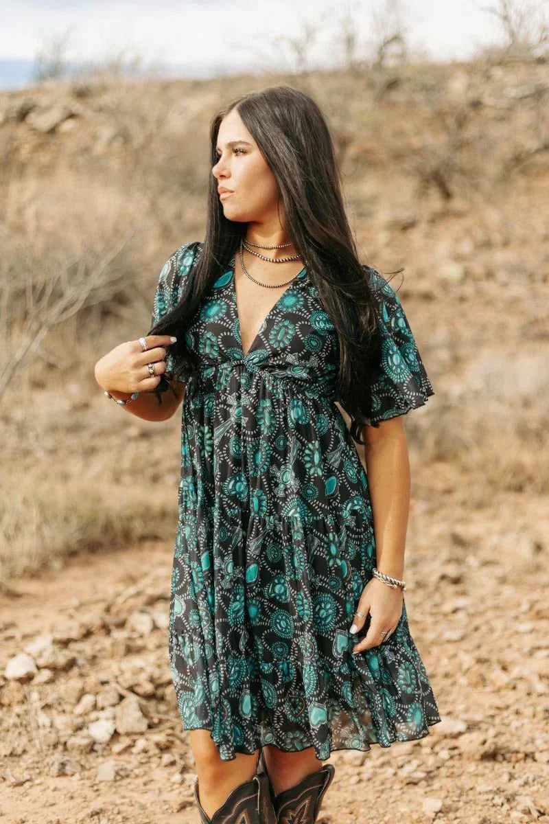 Sterling Kreek Navajo Country Dress