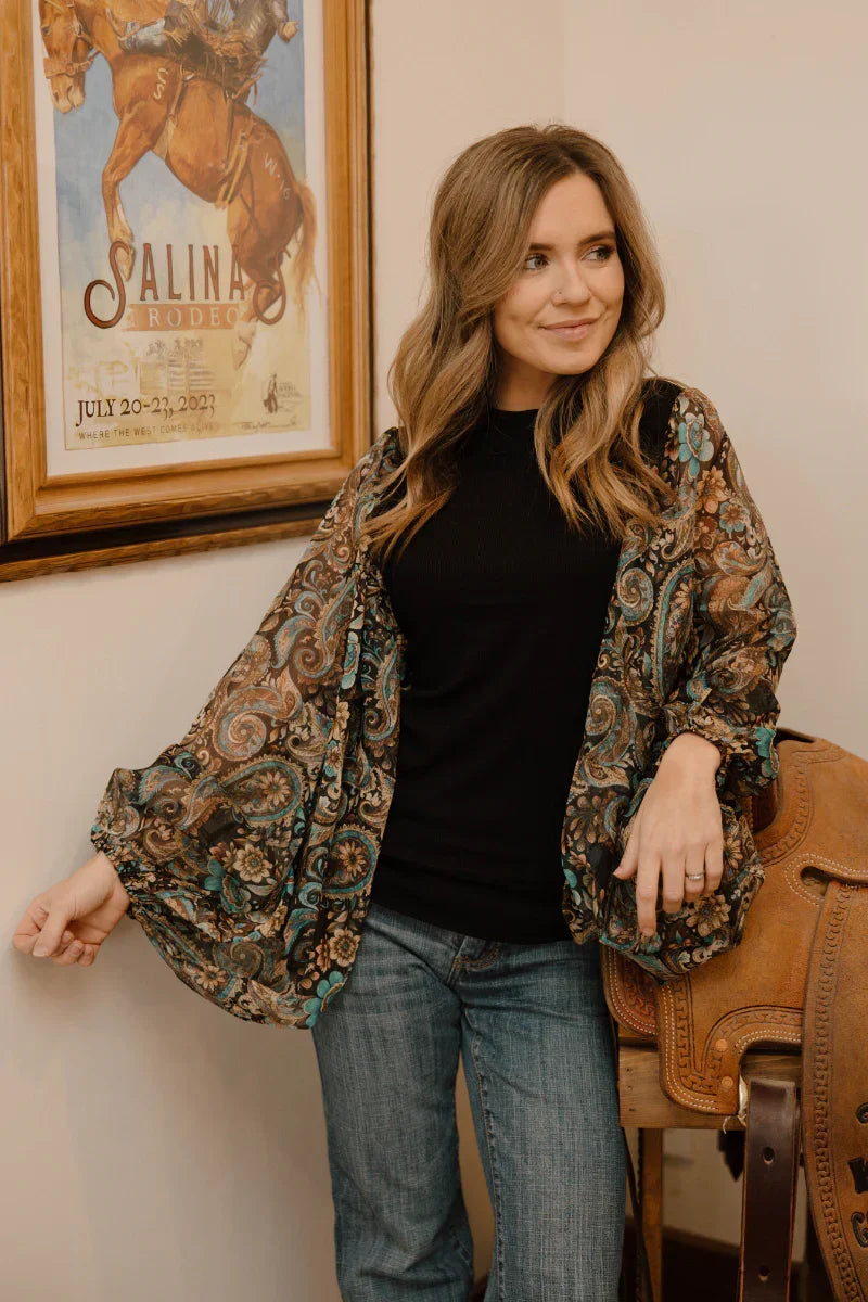 Sterling Kreek Paisley Dreams Top