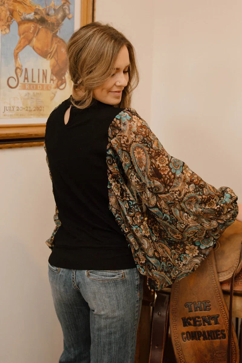 Sterling Kreek Paisley Dreams Top