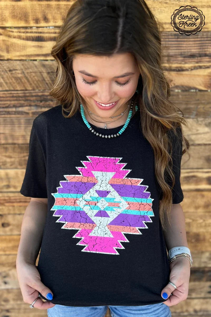 PLUS Sterling Kreek Aztec Candy Tee