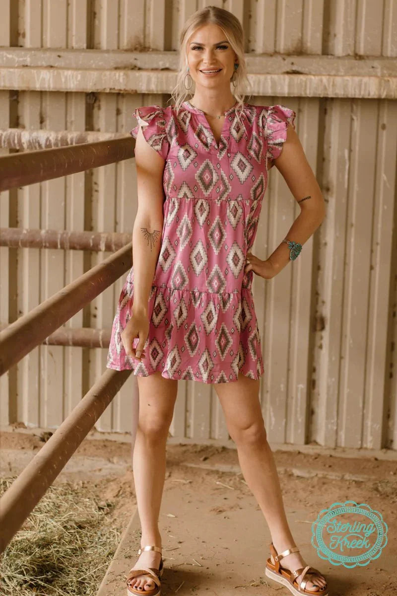 Sterling Kreek Needed Me Pink Dress