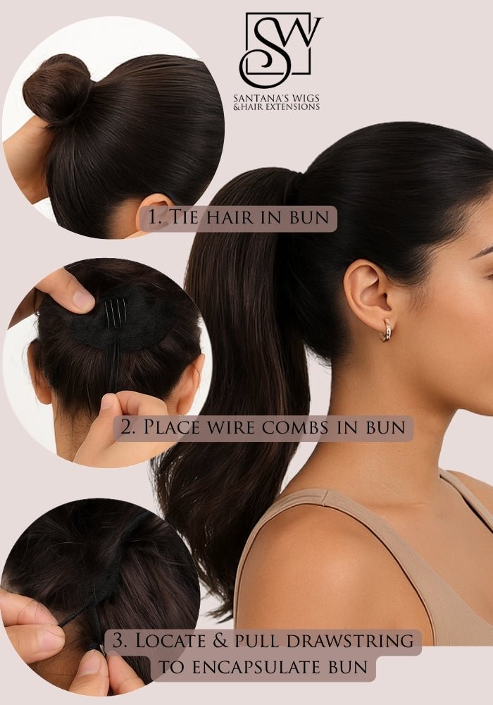 Drawstring-354 | Synthetic Ponytail Extension
