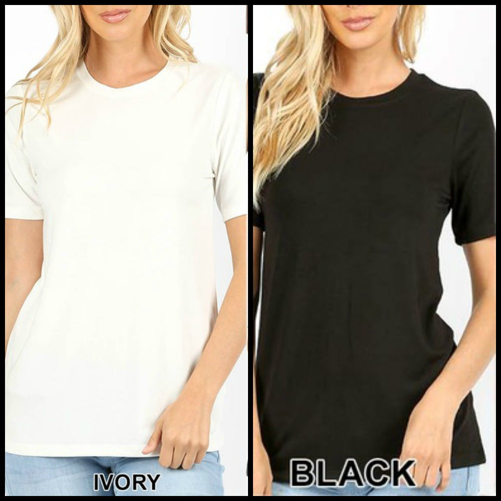 Short Sleeve Basic Tee