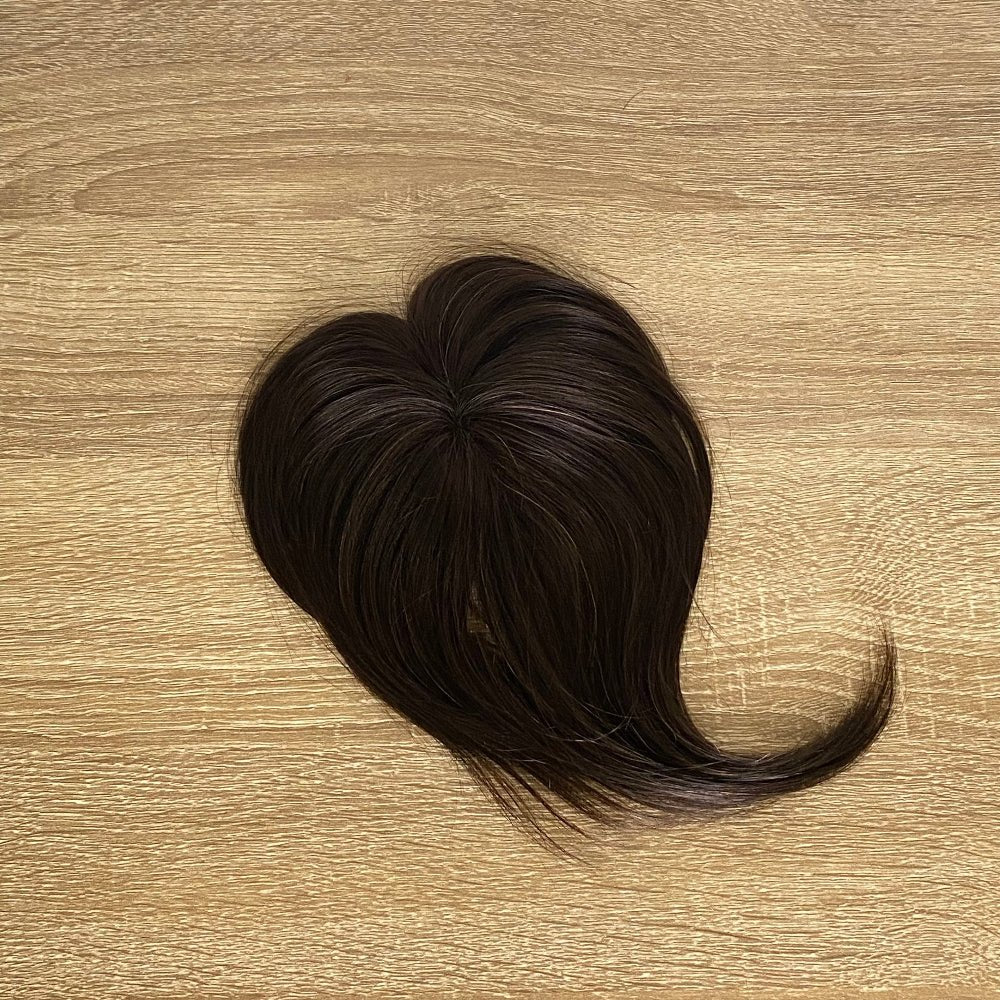 Secret Crown (Mini) 7.5inches| 100% Human Hair Topper | Mono-Top