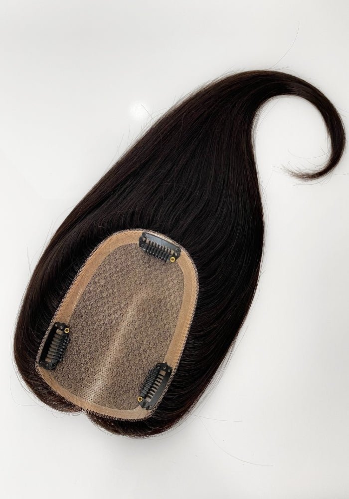 Secret Crown (Small) 10inches| 100% Human Hair Topper | Mono-Top