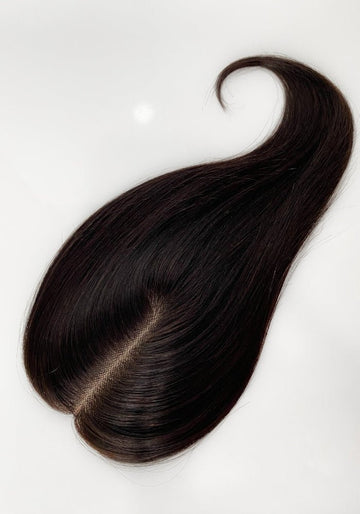 Secret Crown (Small) 10inches| 100% Human Hair Topper | Mono-Top