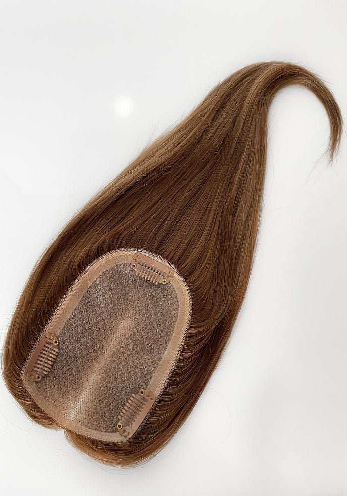Secret Crown (Small) 10inches| 100% Human Hair Topper | Mono-Top
