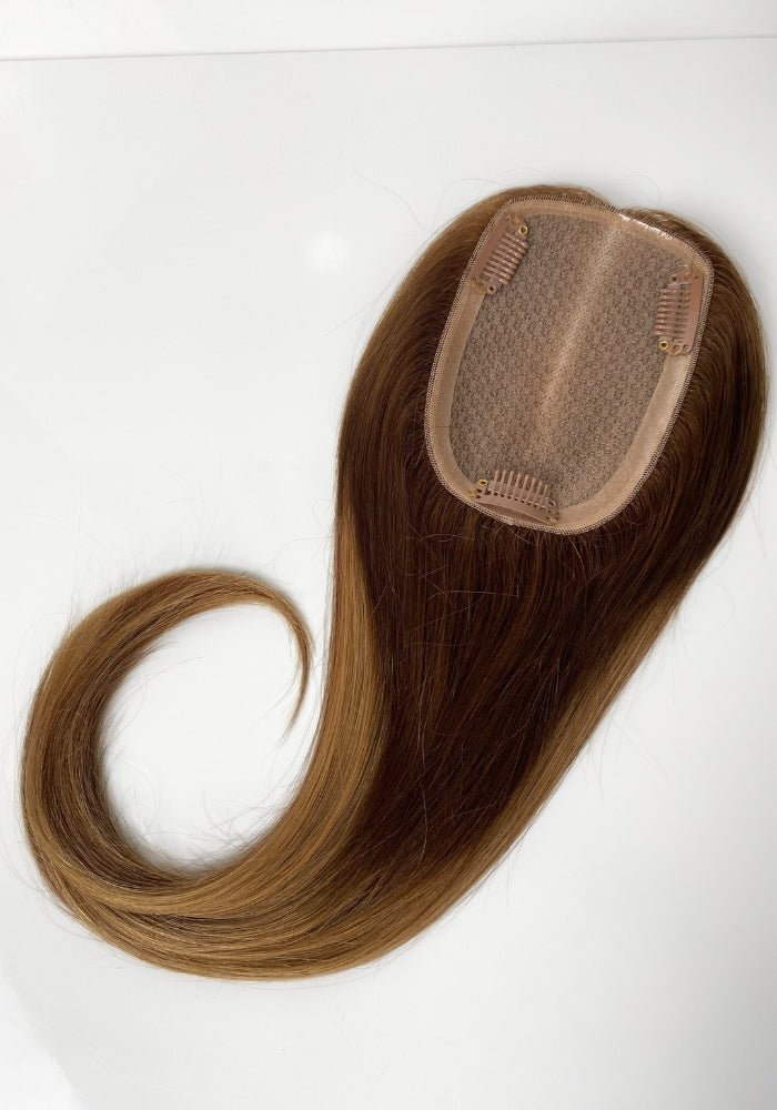 Secret Crown (Small) 12inches| 100% Human Hair Topper | Mono-Top