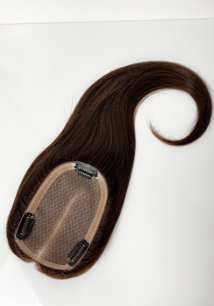 Secret Crown (Small) 12inches| 100% Human Hair Topper | Mono-Top