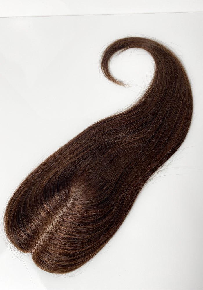 Secret Crown (Small) 12inches| 100% Human Hair Topper | Mono-Top