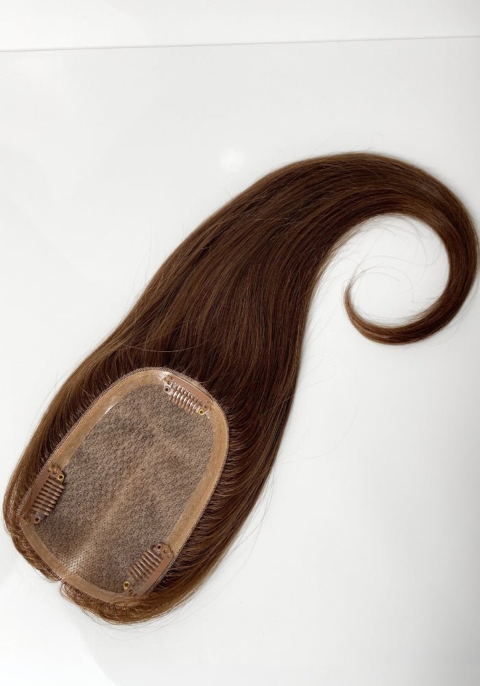 Secret Crown (Small) 12inches| 100% Human Hair Topper | Mono-Top