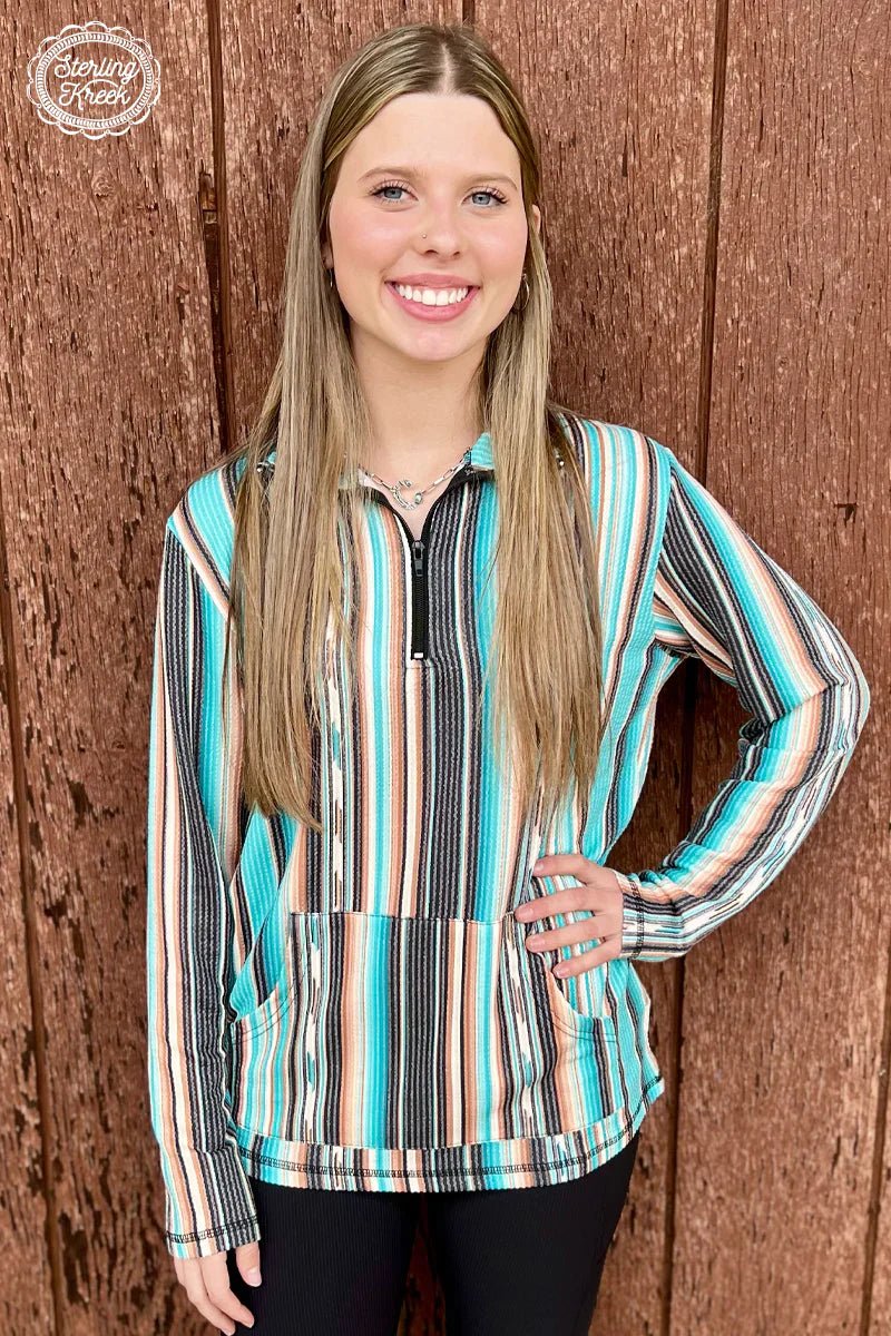 PLUS Serape Me Up Pullover