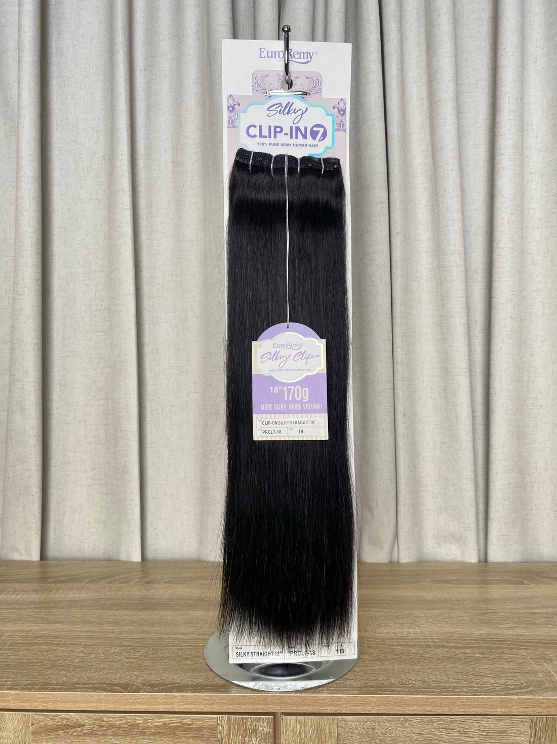 Silky Euro | 7pc Clip-In Human Hair 18inches