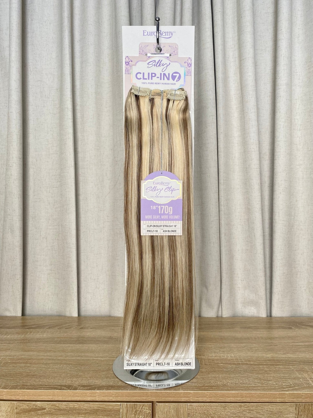 Silky Euro | 7pc Clip-In Human Hair 18inches