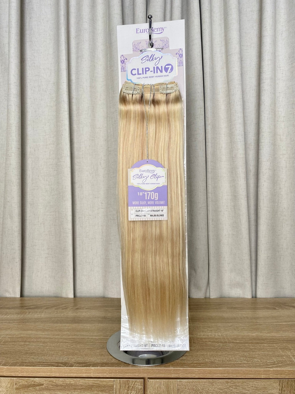 Silky Euro | 7pc Clip-In Human Hair 18inches