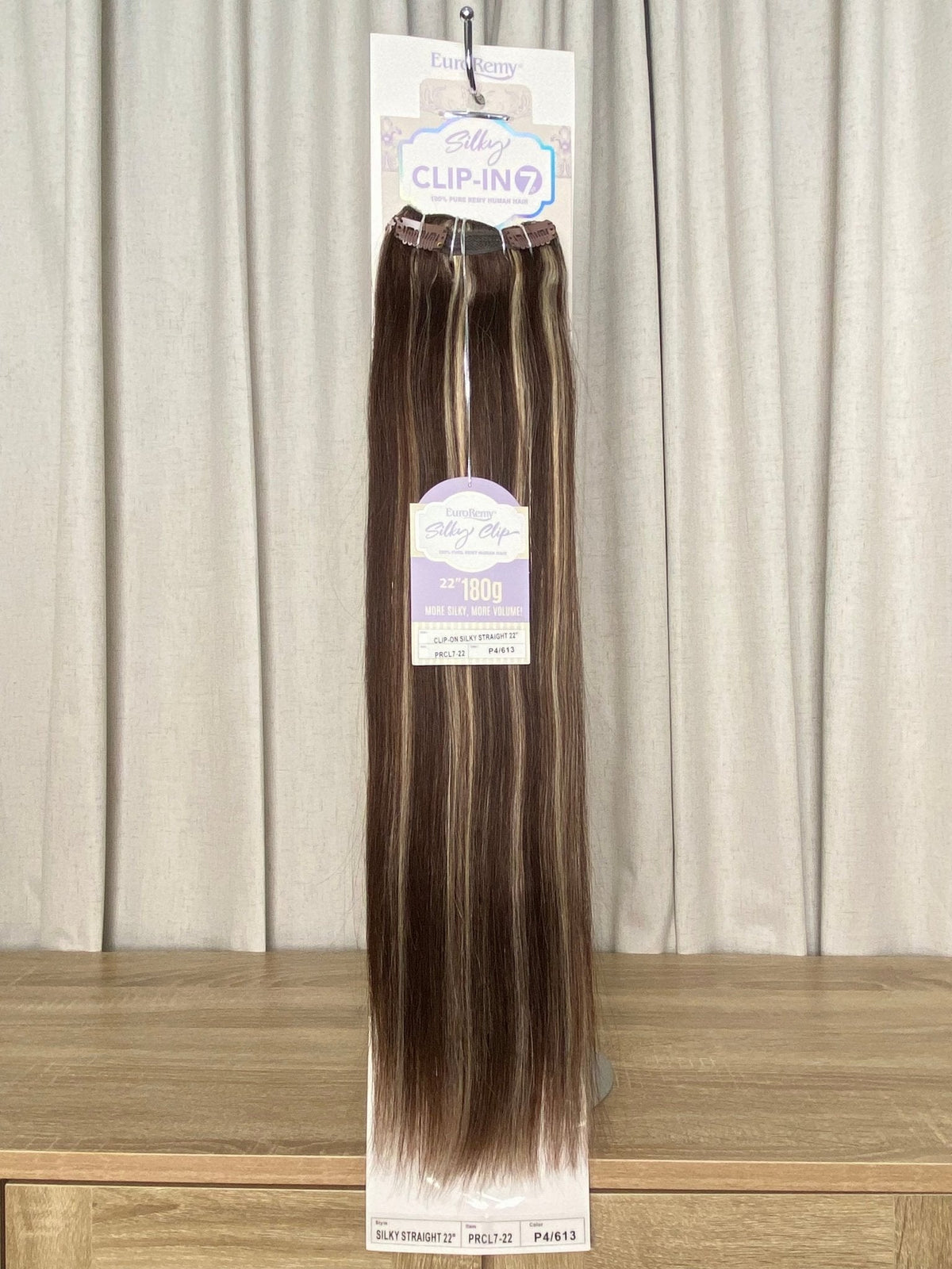 Silky Euro | 7pc Clip-In Human Hair 18inches