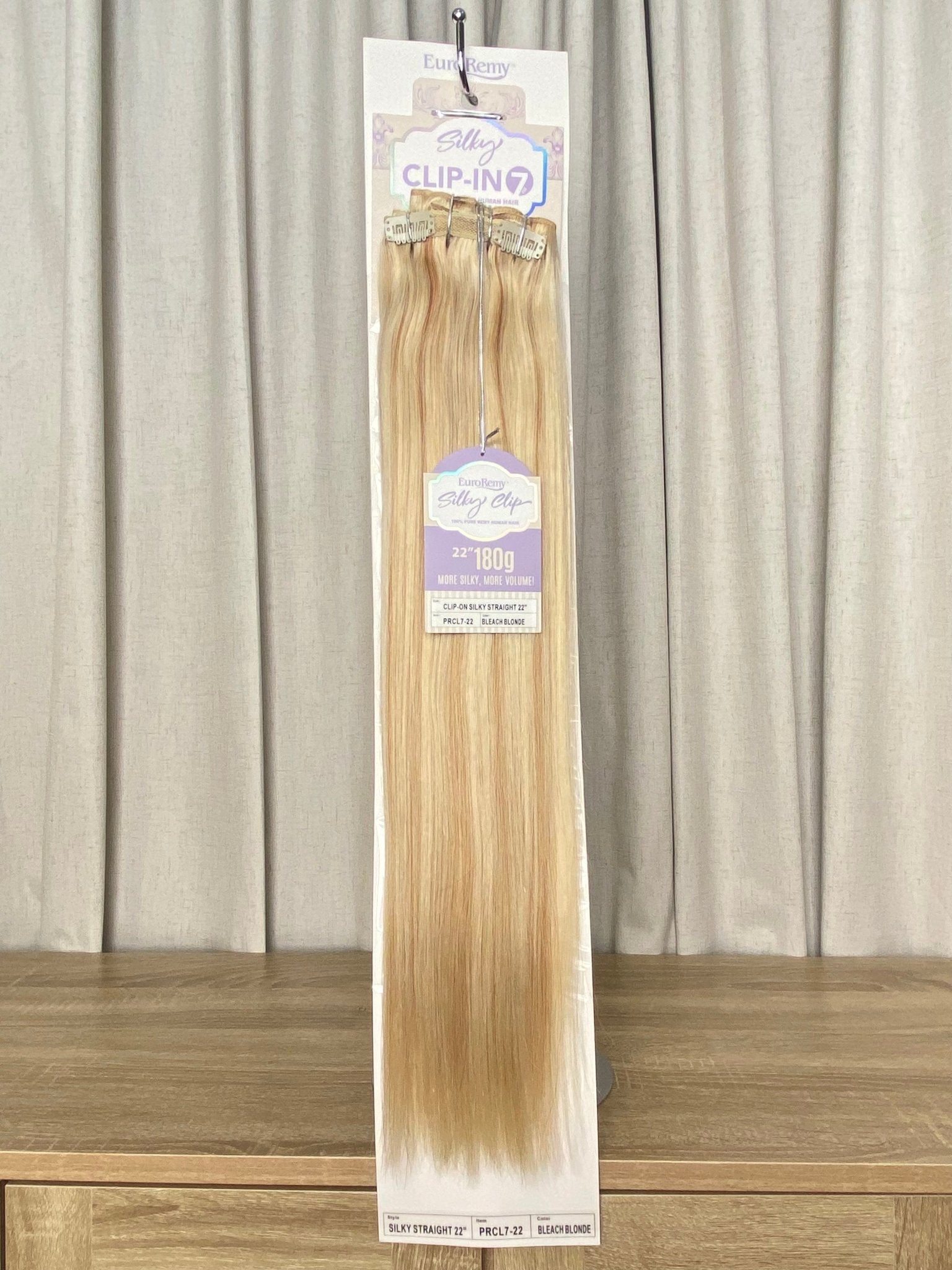 Silky Euro | 7pc Clip-In Human Hair 22inches