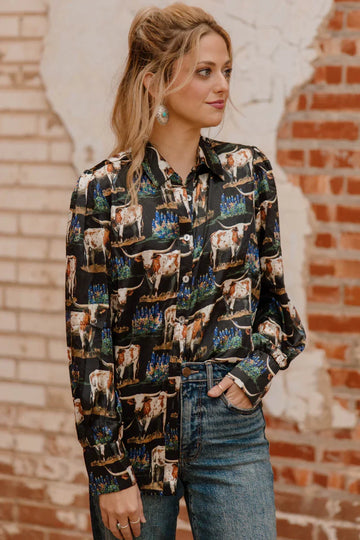 Sterling Kreek Somewhere In Texas Button Up