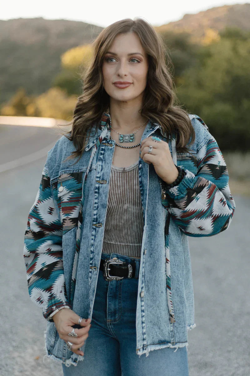 Sterling Kreek Southern Roots Denim Shacket